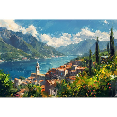 Large Acrylic Landscape Canvas